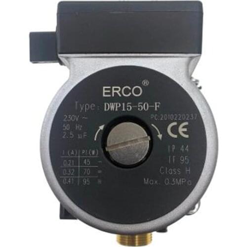 ERCO DWP-15-50-F Gas Boiler Water Circulation Pump Motor 902614160 46660270 for Ferroli Fortuna Diva & Koreastar