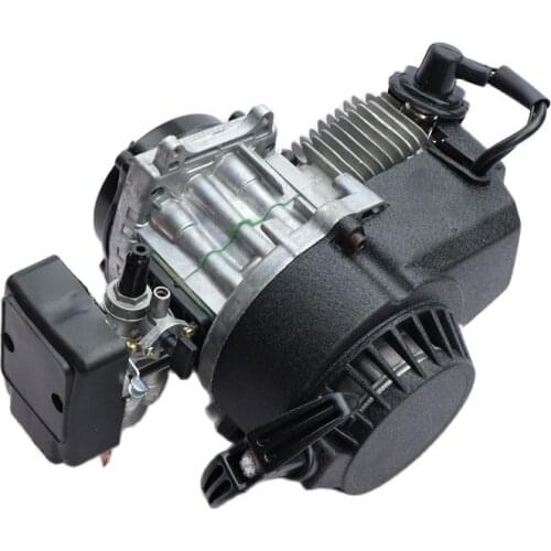 49cc T8F 6T Pull Start Engine Motor For Mini Pocket PIT Quad Dirt Bike ATV 4 Wheel Accessory Automobile Engine Cylinder Parts