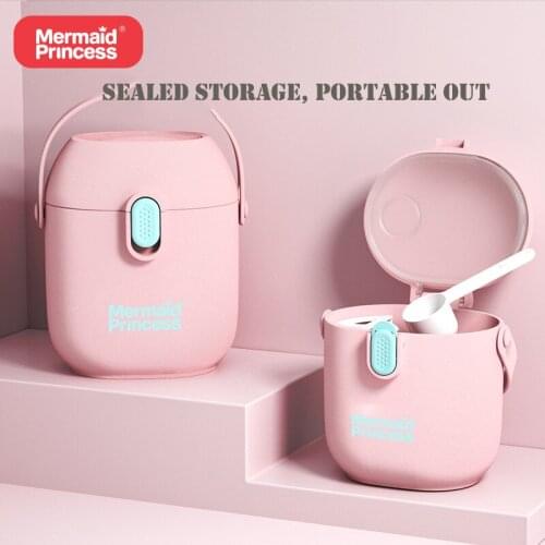 Baby Milk Powder Box Portable Out-Going Food Supplement Box Large-Capacity Baby Milk Powder Sub-Packing Grid Sealed Storage Box