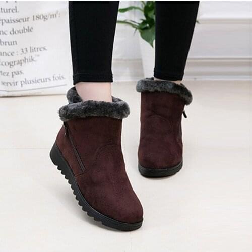 Snowboarding Skiing Shoes Women Winter Shoes Womens Ankle Boots Sport Flat Warm Woman Snow Boots Thick Plush Skiing Shoes
