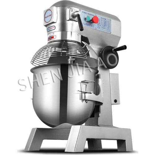 1PC 30L Stainless Steel Mixer B30B Factory Supply Stainless Steel Food Mixer And Planetary Cake Mixer Machine 220/380V 1300W