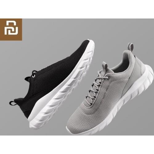Youpin FREETIE Man Sports Shoes Lightweight Ventilate Elastic Knitting Shoes Breathable Refreshing City Running Sneaker
