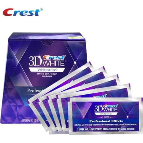 Genuine 3D White Strips Luxe Professional Effects WhiteStrips Dental Tooth-stain Tartar Removal White Teeth Whitening Strips