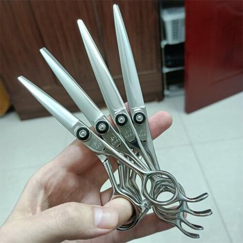 "HERCULES" Professional Hairdressing Scissors 5.5 6 6.5 7 Inch Sword Type Hair Stylist Scissors High Quality Japanese VG10 Steel