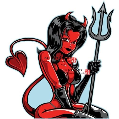 Sexy Rouge Sex Girl Sticker For 4x4 Camper Motorcycle Door Wall Windows Decal