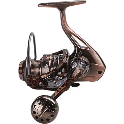 HiUmi HM Spinning Fishing Reels 12+1BB 5.2:1 Mulinello Peche Carretilhas De Pesca Carp Fish Coil Line Winder Pesca