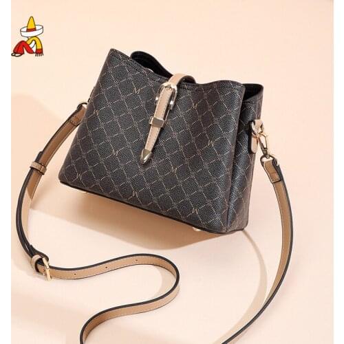 Mexican Monogram Fashion Handbag PVC Leather Women Casual Top Handle Purse Commute Lady Shoulder Bag Female Travel Crossbody Bag