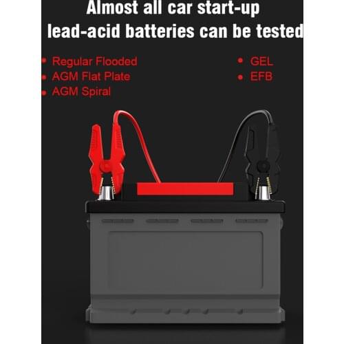 Battery Tester KW710 6V 12V 24V Cranking and Charging System Tester Car Battery Diagnosis Tool for Car Tester Tool