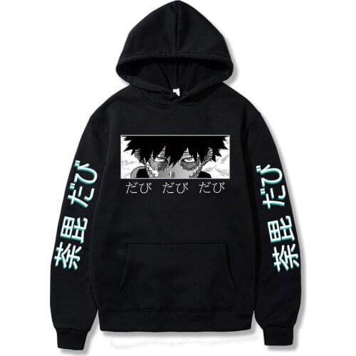 My Hero Academia Hoodies Anime Dabi Long Sleeves Sweatshirt Hoodies Tops Boku No Hero Academia Hoodie