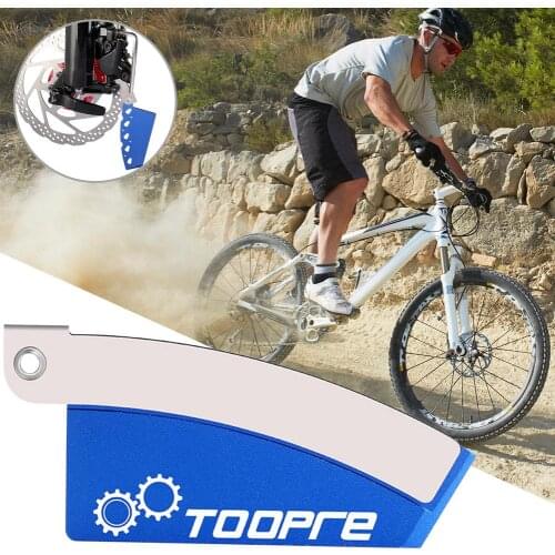 MTB Bicycle Disc Brake Pad Gap Regulator Aluminum Alloy Folding Mountain Bike Disc Brake Space Adjustment Rotor Alignment Tool