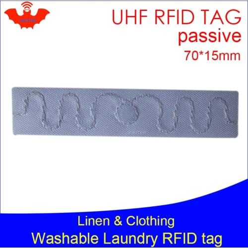 UHF RFID laundry tag hotel Linen clothing Washable heat resisting 902-928MHZ NXP UCode8 EPC Gen2 6C smart card passive RFID tags