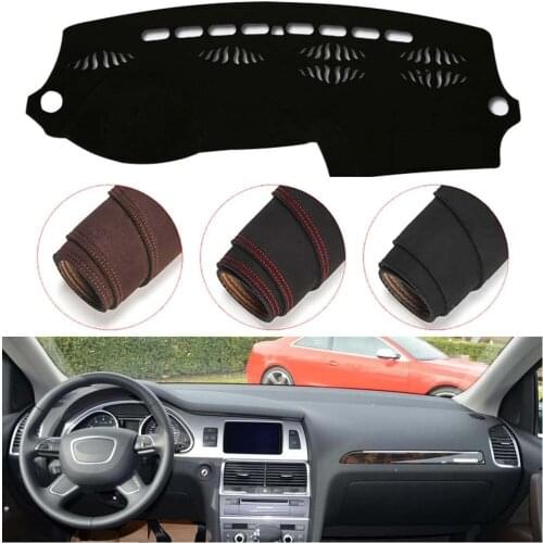 Console Dashboard Suede Mat Protector Sunshield Cover Fit For Audi Q7 2005-2015