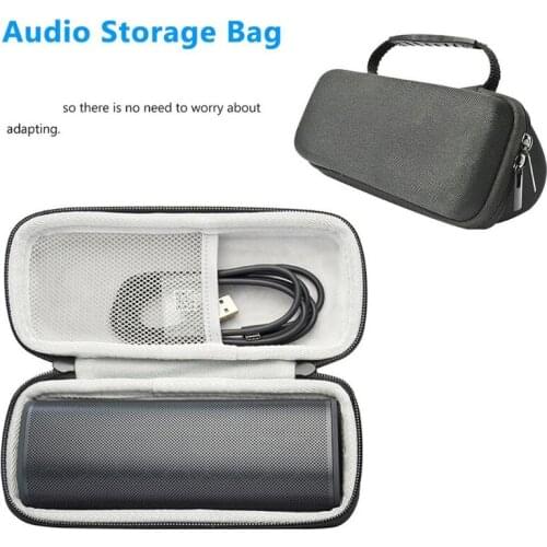 1 Pc EVA WLAN & Bluetooth-compatible Speaker Hard Case Box For Sonos Roam Smart Speaker Shockproof Dust-proof Carrying Bag