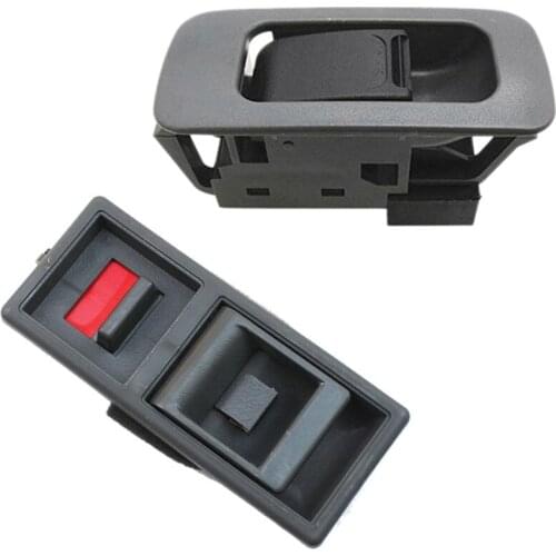 1Pcs Window Control Switch Button & 1Pcs Car Rear Back Tailgate Interior Door Handle For Mitsubishi Pajero Montero