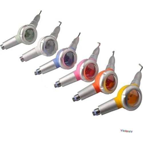 1Pcs Dental Air Polishing Handpiece Teeth Polisher for 4-hole/2-hole 6colors for choose Dental equipment