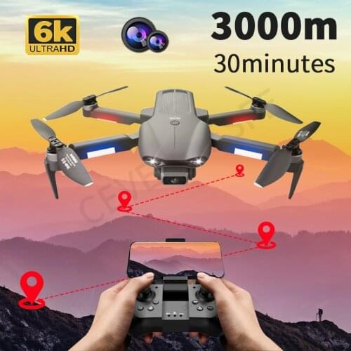 2021 New F9 Gps Drone 6k Dual Hd Camera Professional Aerial Photography Brushless Motor Foldable Quadcopter Rc Distance 1200m