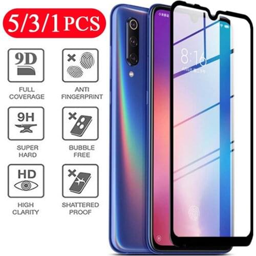 5/3/1Pcs full cover film for xiaomi redmi note 8 8A 8T 7 7A 6 6A pro protective tempered glass phone screen protector smartphone