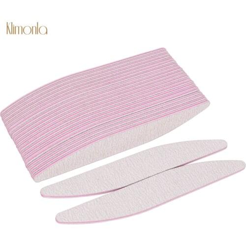50Pcs Nail File 100/180 Gray Sanding Buffer Block Pedicure Manicure UV Gel Nail Polish Pro Nail Files Artificial Nail tips whole
