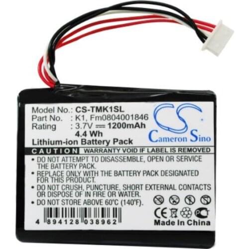 Cameron Sino 1200mah battery for TOMTOM One XL HD Traffic FM0804001846 K1 batteries
