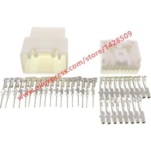 10 Sets 18 Pin Automotive Automatic Wiper Switch Plug Car Wire Socket For Auto Toyota Crown 7282-5833 7283-5833