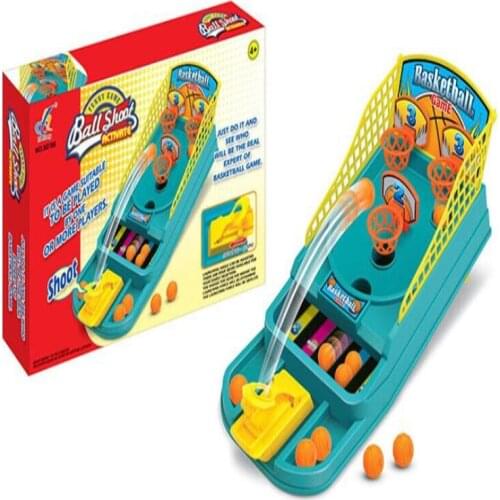 Basketball Stand Set Toys Hand-Eye Matching Toy Fingertip Basketball Catapult Shooting Machine Table Toy Sports Gifts Hot Sales