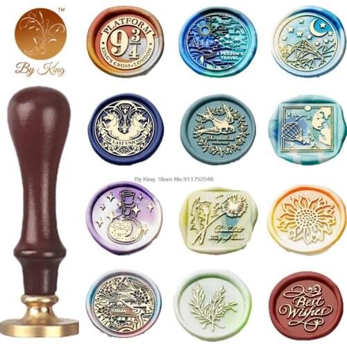 Retro Wax Seal Stamp Custom Wax Stamp Animal Wood Stamp for Scapbooking Decorative Stamp Invitation Gift Cards Sealing Stamp