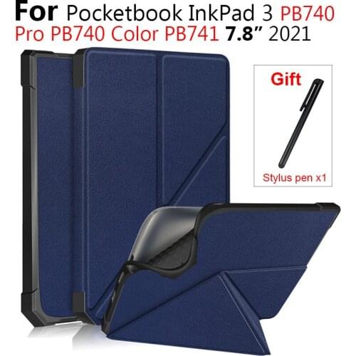 Kazerwa TPU Case for Pocketbook 740 InkPad 3 PB740 InkPad 3 Pro InkPad Color 741 7.8 Inch Cover Shell
