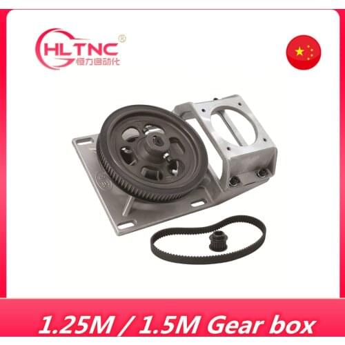 Engraving machine gear box integrated die-casting gear box helical and straight teeth 1.25/1.5 M engraving machine gears