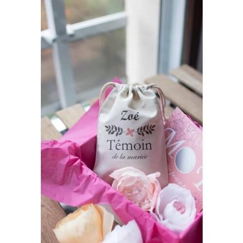 Customize asking witness wedding favor gift bags Bachelorette thank you kits bridal shower Survival Kit hen party Candy pouches