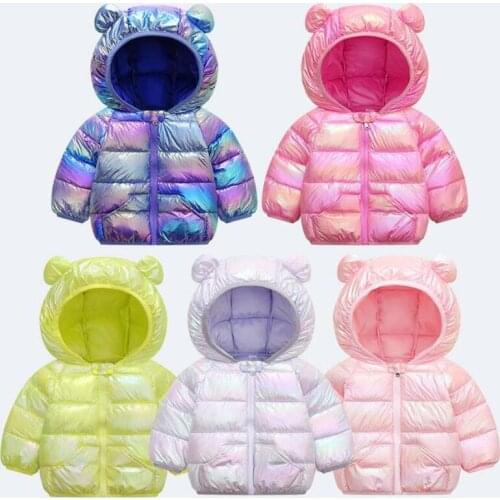 Baby Girls Jacket 2021 Autumn Jacket for Girls Coat Winter Kids Warm Hooded Outerwear Children Clothes Infant Girls Coat