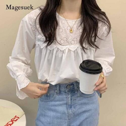 Magesuek Women's Shirts With Embroidery