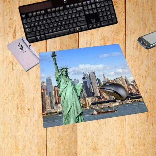 Mairuige Hot Sale USA America New York City Mouse Pad Desk Mousepad Small Size Keyboard Smooth Mats 22X18/25X20/25X29