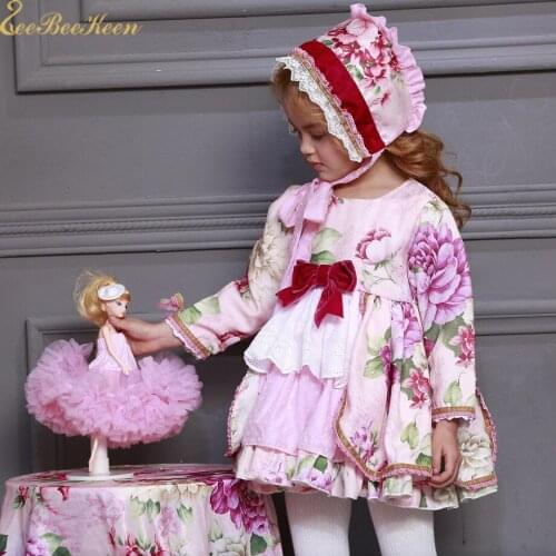 Sweet Lolita Dress Lolita dress Spanish Court Princess Dress Girls Halloween Cosplay Costume Cute Baby Girls Pink Lolita Suit