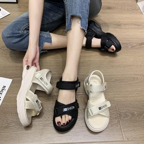 Summer New Sandals Casual High-Quality Sandals All-Match Flat-Bottom Beach Womens Sandals Fashion Front & Rear Strap Sandals