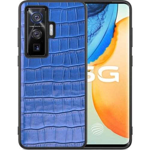 New Hot Langsidi Fashion Leather Phone Case For Vivo Iqoo 5 Pro Luxury Cowhide Fundas Bag For Vivo Iqoo5 Pro Coque Cover