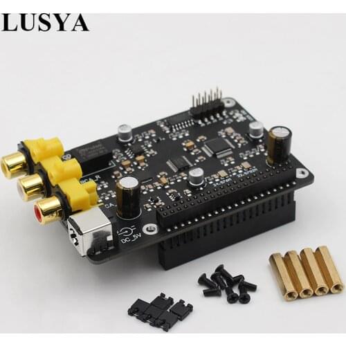 CS43198 Digital Broadcast Decoder Board I2S 32bit/384K DSD256 DAC For Raspberry Pi 2B 3B 3B+ 4B