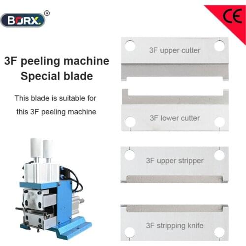 Penumatic peeling machine cutter die wire stripping machine cut upper die wire stripping knife customized service support