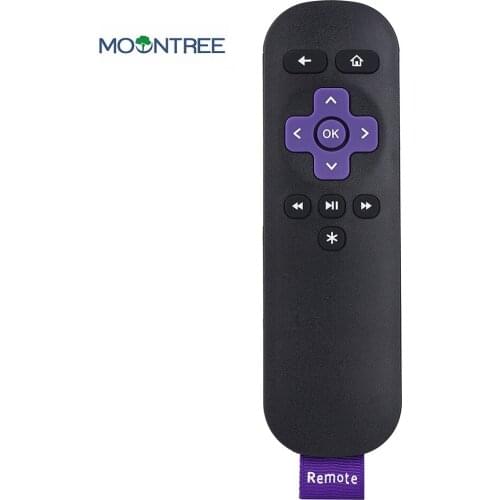 RK-4 Remote Control Replacement for Roku 1 2 3 4 LT HD XD XS XDS 11 Buttons Instant Replay