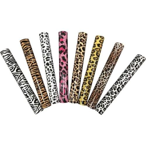25cm*100cm PU Heat Transfer Vinyl Leopard Iron-on T-Shirt Textiles Cricut Film Heat Press Vinyl Roll HTV Printing Clothing