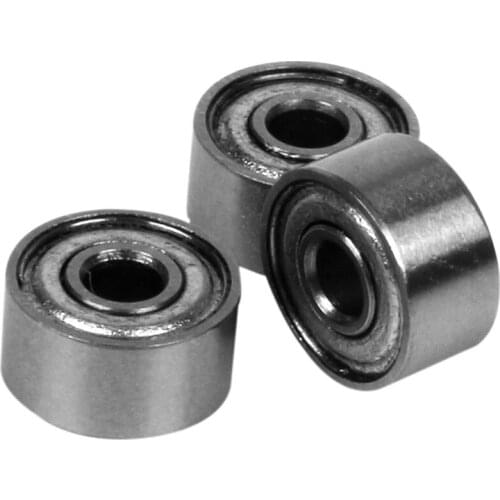 10Pcs Miniature Rubber Sealed Metal Shielded Metric Radial Ball Bearing Model: 692 ZZ 2X6x3mm