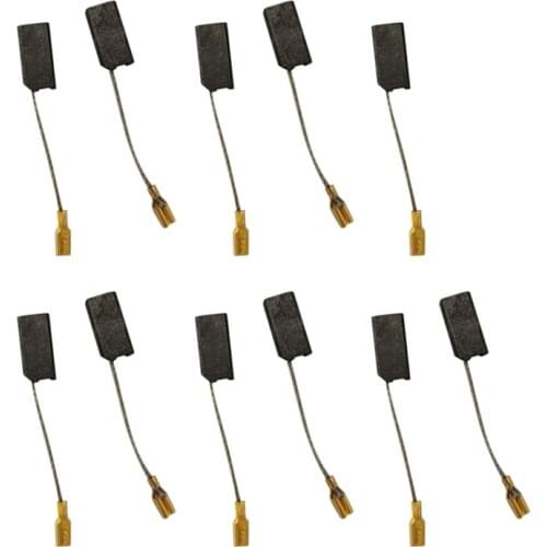 Hot 10Pcs for Flex GE5 GE5R GSE5R Carbon Brushes Automatic Angle Grinder Brush Replacement