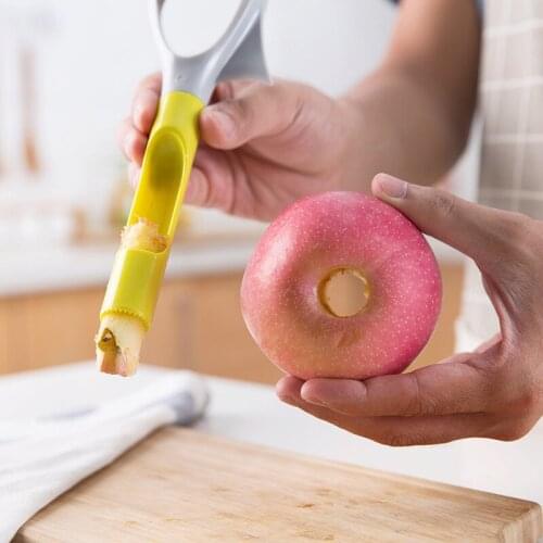 1PC 2 in 1 Fruit Pineapple Corer Melon Scoops Ballers Slicers Peeler Parer Cutter Kitchen Cutter Peeler Easy Tool LB 283
