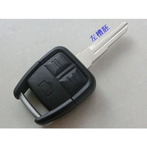 3 Buttons Uncut Blade Car Remote Key Cover Case Shell Fob For Opel Vectra Zafira Omega Without light 10PCS/lot