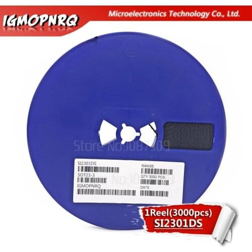 3000pcs SI2301DS-T1-E3 SOT23 SI2301DS SOT SI2301 SMD new and original IC