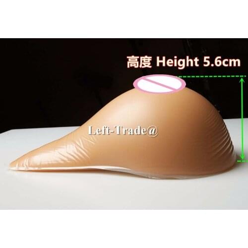 800g/pair spiral real silicone breast forms for man corssdressing tan skin artificial beasts boob