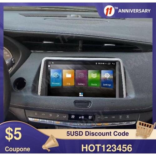 Android 10.0 6+128GB For Cadillac XT4 Car GPS Navigation Auto Stereo Headunit Multimedia Player Radio Tape Recorder Carplay IPS