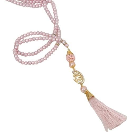 Hedisam 99Lu Pearl Islamic Muslim rosary beads rosary bracelets for men and 33 amber rosary prayer accessoriestone turkey