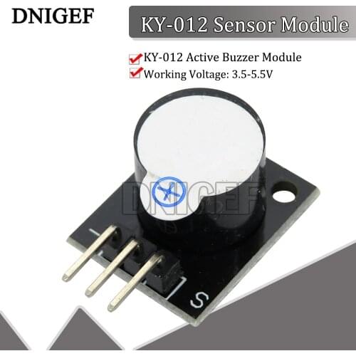 KY-012 Active Buzzer Module 3Pin Alarm Sensor Module for arduino Diy Starter Kit KY012