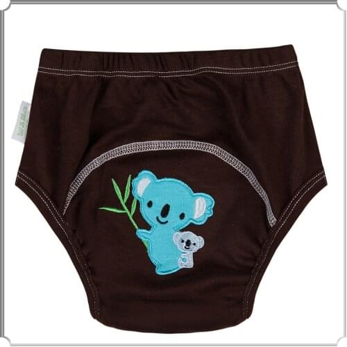 1PC Childerns Underwear Baby Cotton Training Pants 100% Cotton Waterproof Potty Training Underwear Trainers My Choice Prints