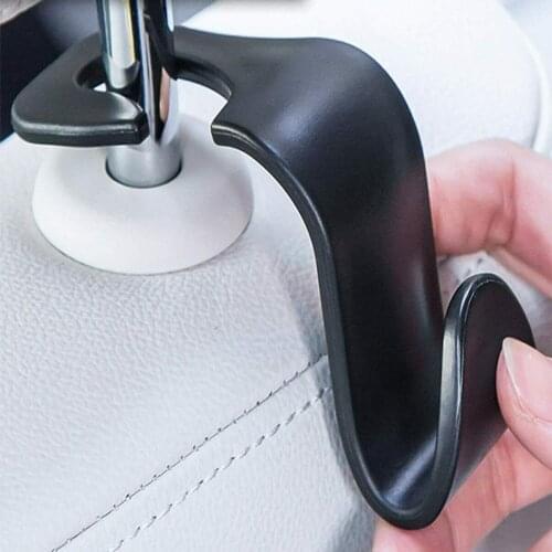 Portable Car Auto Seat Back Hook Hanger Clip Holder Organizer Storage Tool for Purses Bag Cloth Travel Shopping